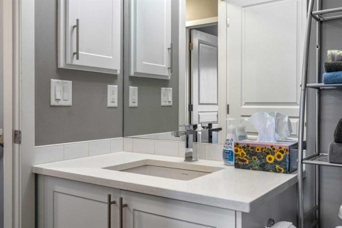 903-881 Sage Valley Boulevard, Calgary, AB - Indoor Photo Showing Bathroom
