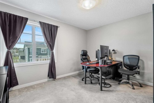 903-881 Sage Valley Boulevard, Calgary, AB - Indoor Photo Showing Office
