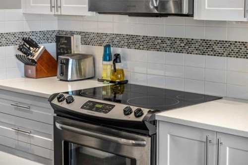 903-881 Sage Valley Boulevard, Calgary, AB - Indoor Photo Showing Kitchen With Upgraded Kitchen