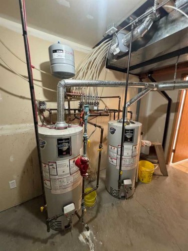 22 Julia Place, Didsbury, AB - Indoor Photo Showing Basement