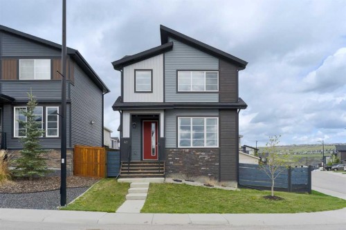 41 Precedence Glen, Cochrane, AB - Outdoor With Facade