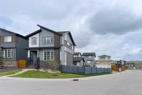 41 Precedence Glen, Cochrane, AB - Outdoor With Facade