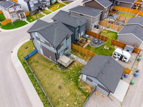 41 Precedence Glen, Cochrane, AB - Outdoor With Deck Patio Veranda With View