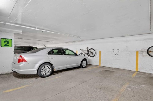 902-145 Point Drive Nw, Calgary, AB - Indoor Photo Showing Garage