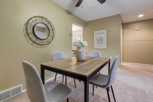 10-3302 50 Street Nw, Calgary, AB - Indoor Photo Showing Dining Room