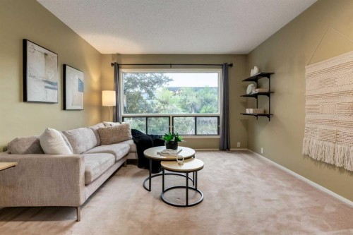 10-3302 50 Street Nw, Calgary, AB - Indoor Photo Showing Living Room