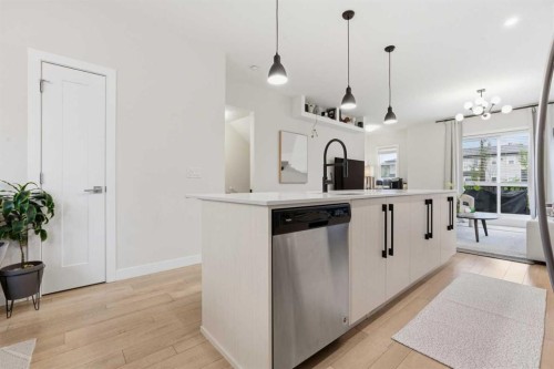322-72 Cornerstone Manor Ne, Calgary, AB - Indoor Photo Showing Kitchen