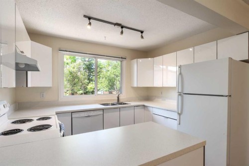 31-5625 Silverdale Drive Nw, Calgary, AB - Indoor Photo Showing Kitchen With Double Sink