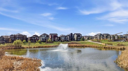 9 Kingsbridge Place Se, Airdrie, AB - Outdoor With Body Of Water With View