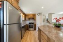 10 Trent Road West, Lethbridge, AB  - Indoor Photo Showing Kitchen With Double Sink 