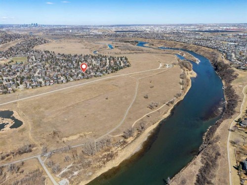 2608 Deer Side Drive Se, Calgary, AB - Outdoor With Body Of Water With View