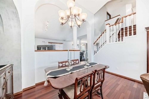 263 Coral Keys Drive Ne, Calgary, AB - Indoor Photo Showing Dining Room