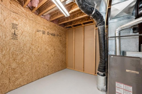 263 Coral Keys Drive Ne, Calgary, AB - Indoor Photo Showing Basement
