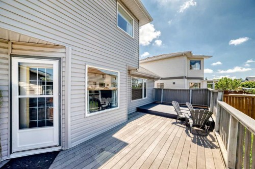 263 Coral Keys Drive Ne, Calgary, AB - Outdoor With Deck Patio Veranda With Exterior