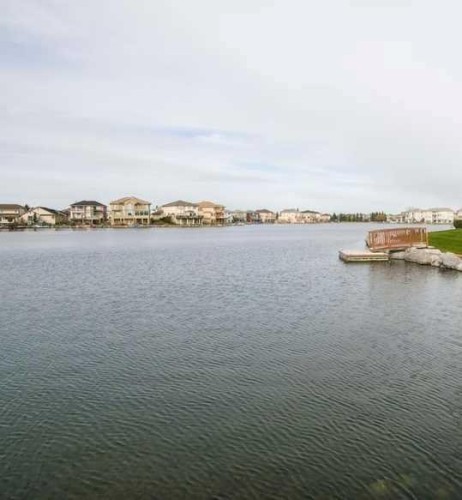 263 Coral Keys Drive Ne, Calgary, AB - Outdoor With Body Of Water With View