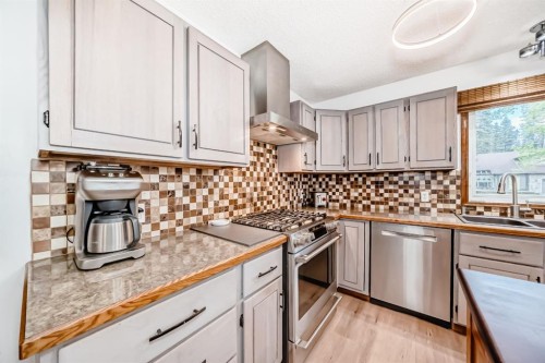 2 Wolf Close, Rural Rocky View County, AB - Indoor Photo Showing Kitchen With Stainless Steel Kitchen
