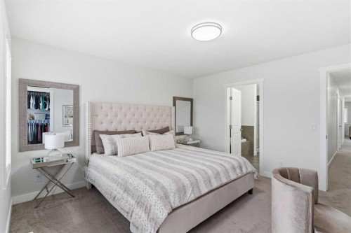 90 Saddlebred Place, Cochrane, AB - Indoor Photo Showing Bedroom