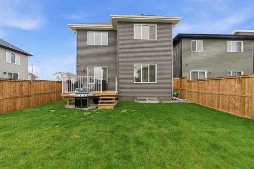 90 Saddlebred Place, Cochrane, AB - Outdoor With Deck Patio Veranda With Exterior