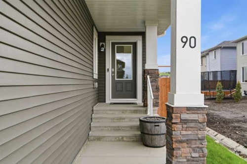 90 Saddlebred Place, Cochrane, AB - Outdoor With Exterior