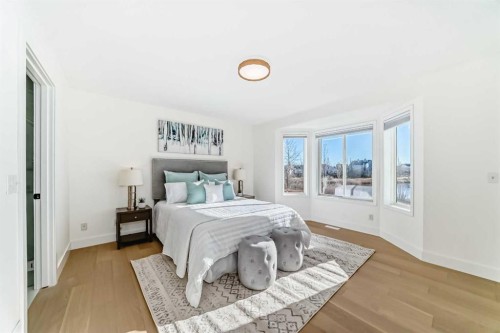 161 West Creek Pond, Chestermere, AB - Indoor Photo Showing Bedroom