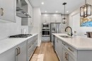 58 Sage Hill Heights Nw, Calgary, AB  - Indoor Photo Showing Kitchen With Double Sink With Upgraded Kitchen 