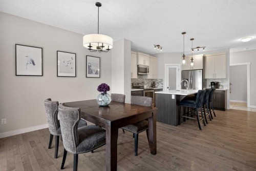 42 Baysprings Way Sw, Airdrie, AB - Indoor Photo Showing Dining Room
