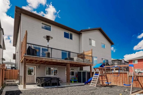 42 Baysprings Way Sw, Airdrie, AB - Outdoor With Deck Patio Veranda With Exterior