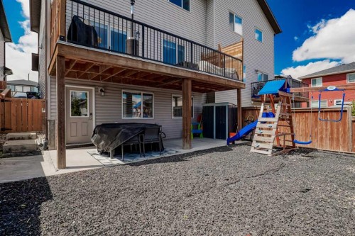 42 Baysprings Way Sw, Airdrie, AB - Outdoor With Deck Patio Veranda With Exterior