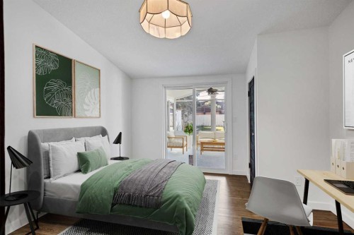 245 21 Avenue Nw, Calgary, AB - Indoor Photo Showing Bedroom