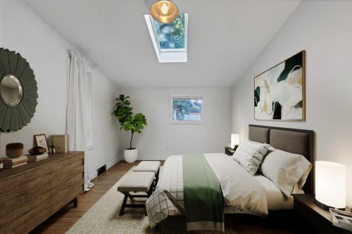245 21 Avenue Nw, Calgary, AB - Indoor Photo Showing Bedroom