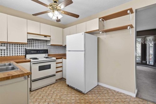 147 Martindale Drive Ne, Calgary, AB - Indoor Photo Showing Kitchen With Double Sink
