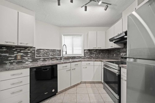 107 Tararidge Close Ne, Calgary, AB - Indoor Photo Showing Kitchen With Double Sink With Upgraded Kitchen