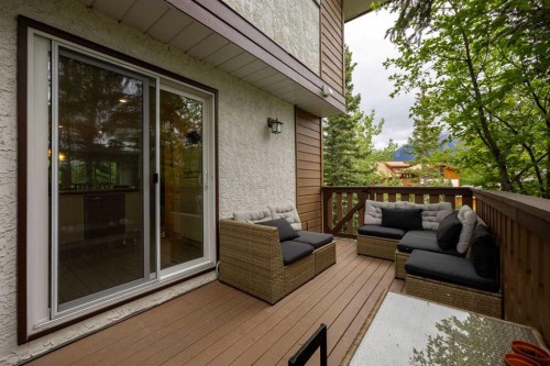 1-1061 Evergreen Circle, Canmore, AB - Outdoor With Deck Patio Veranda With Exterior