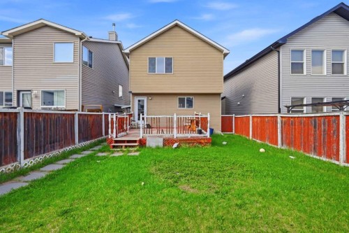 35 Saddlebrook Link Ne, Calgary, AB - Outdoor With Deck Patio Veranda