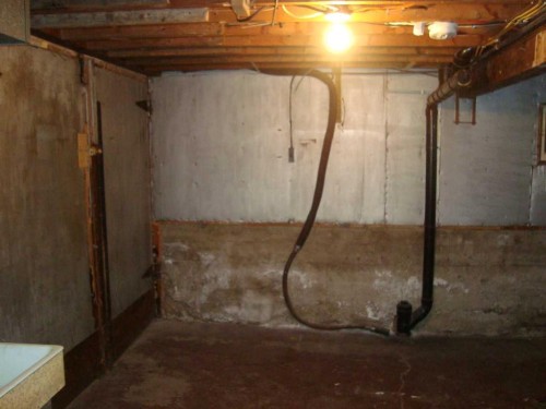 197 First Avenue, Trochu, AB - Indoor Photo Showing Basement
