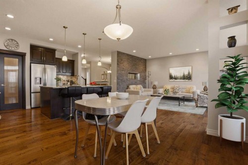 127 Marquis Grove Se, Calgary, AB - Indoor Photo Showing Dining Room
