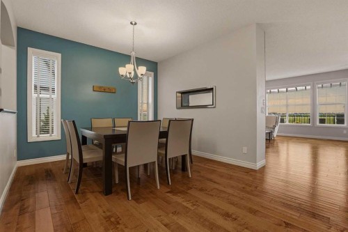 127 Marquis Grove Se, Calgary, AB - Indoor Photo Showing Dining Room