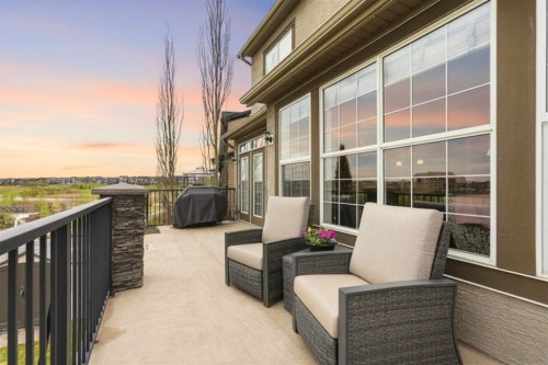 127 Marquis Grove Se, Calgary, AB - Outdoor With Body Of Water With View