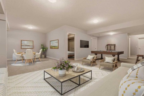 127 Marquis Grove Se, Calgary, AB - Indoor Photo Showing Bedroom