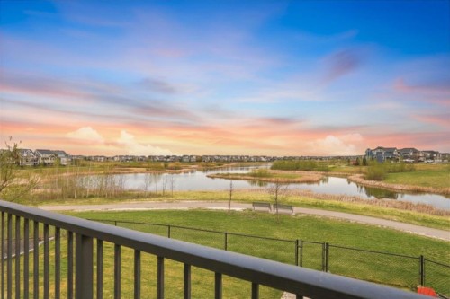 127 Marquis Grove Se, Calgary, AB - Outdoor With Deck Patio Veranda