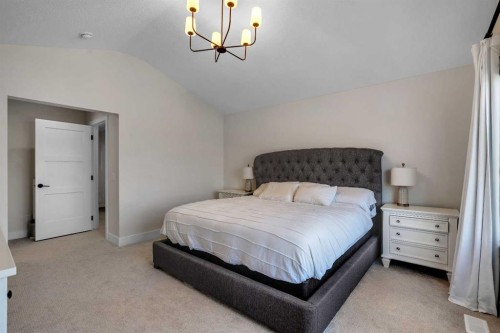 236 Marina Grove Se, Calgary, AB - Indoor Photo Showing Bedroom