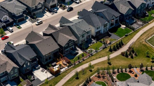 236 Marina Grove Se, Calgary, AB - Outdoor With View
