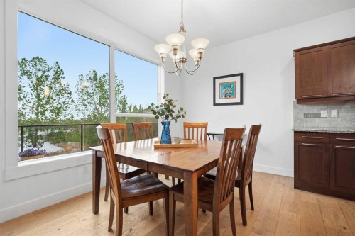 114 Cougarstone Crescent Sw, Calgary, AB - Indoor Photo Showing Dining Room