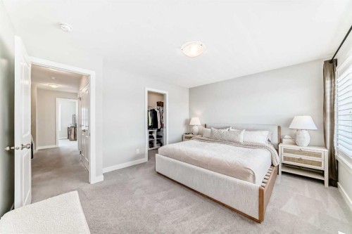 116 Precedence Way, Cochrane, AB - Indoor Photo Showing Bedroom