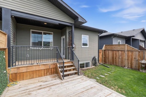 26 Violet Close, Olds, AB - Outdoor With Deck Patio Veranda With Exterior