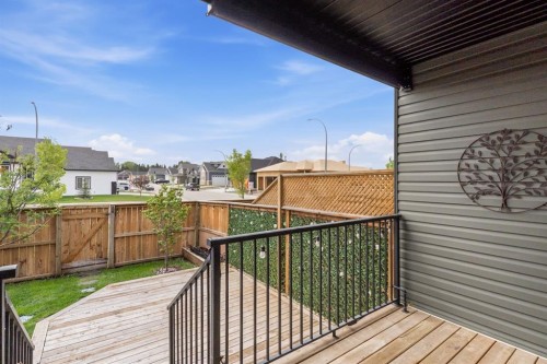 26 Violet Close, Olds, AB - Outdoor With Deck Patio Veranda With Exterior