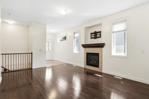 26 Violet Close, Olds, AB - Indoor With Fireplace