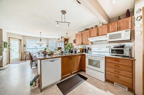 203 West Lakeview Circle, Chestermere, AB - Indoor Photo Showing Kitchen With Double Sink