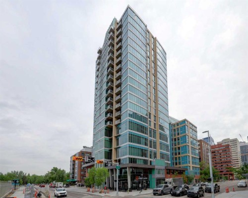 1406-888 4 Avenue Sw, Calgary, AB - Outdoor With Facade