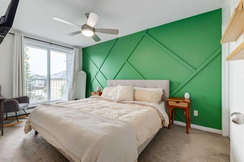26 Auburn Bay Common Se, Calgary, AB - Indoor Photo Showing Bedroom
